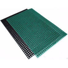 Outdoor Anti-Slip Rubber Boat Deck Mat, Rubber Grass Floor Ring Mat